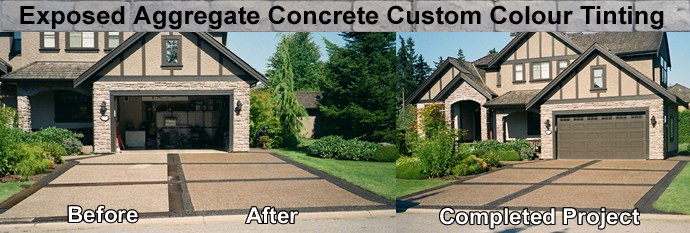 To the custom concrete coulour tinting Photo Gallery...